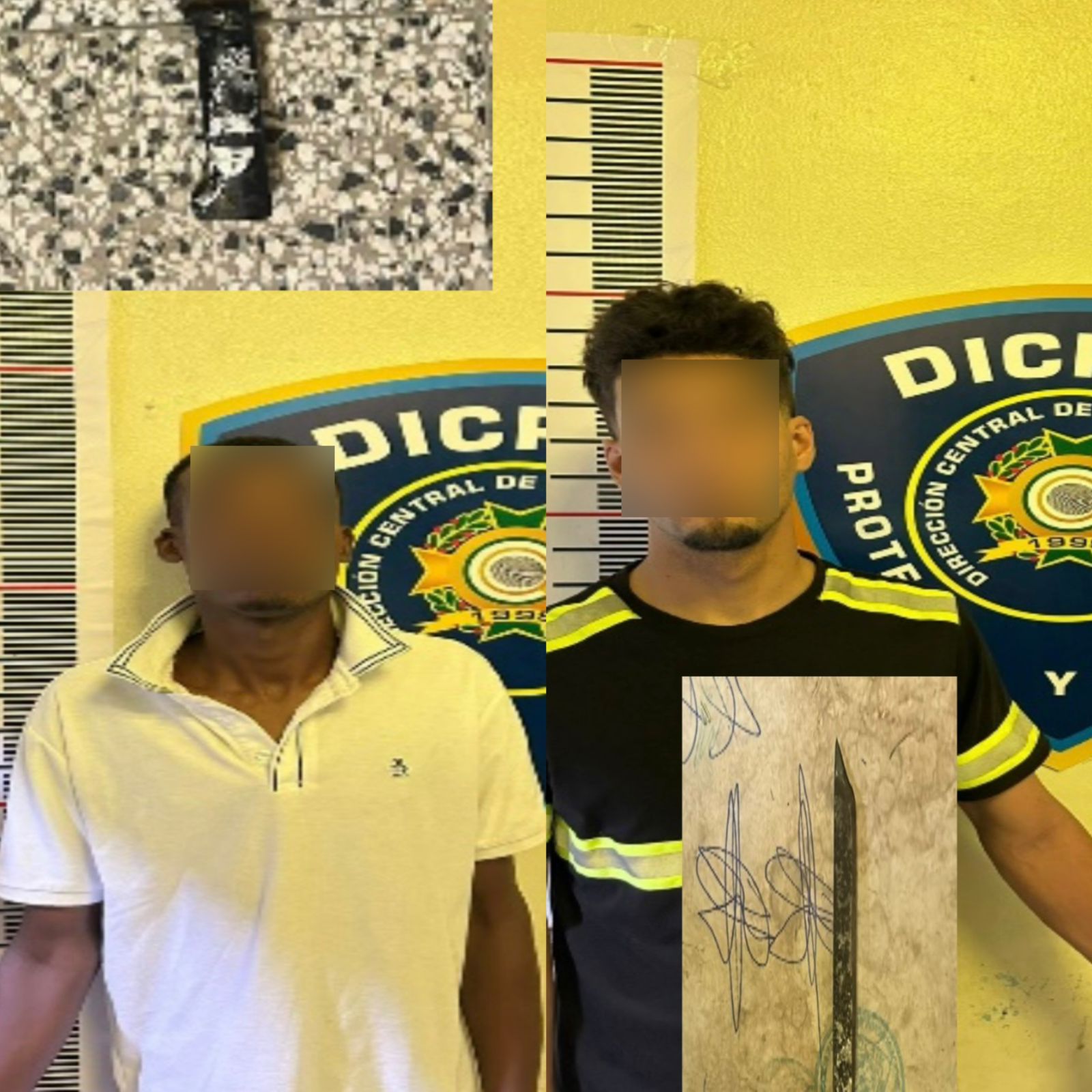 Rápida intervención policial evita agresiones y deja dos detenidos en La Vega