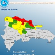 Sistema frontal mantiene lluvias fuertes y alertas meteorológicas en varias provincias