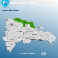 COE Mantiene Alerta Verde en Varias Provincias por Posibles Inundaciones y Crecidas de Ríos