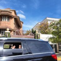 Presidente sale de su residencia rumbo al Congreso Nacional en este 27 de febrero