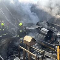 Mueren cuatro personas en un accidente de un helicóptero militar en un mercado en Irán