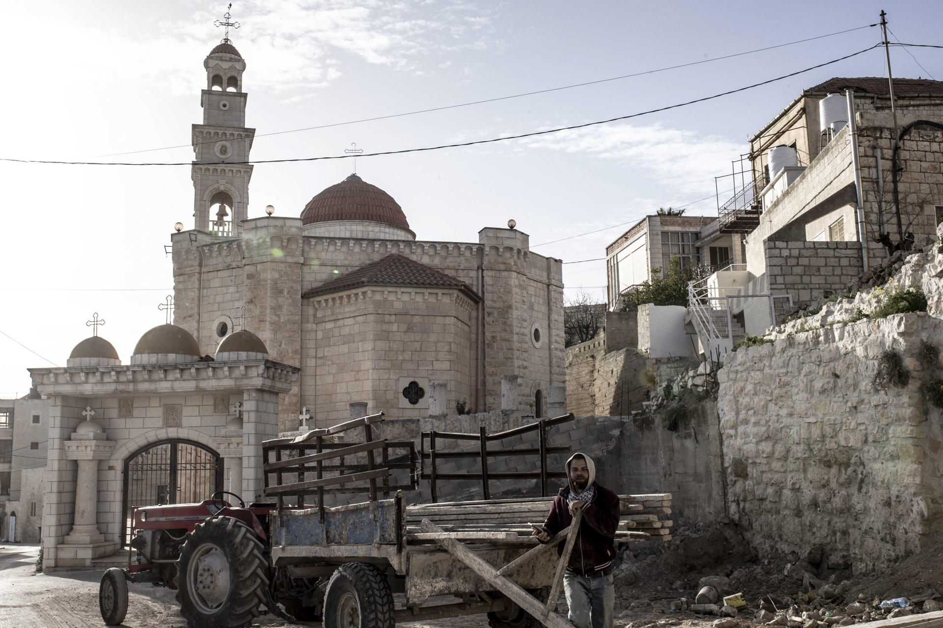 Israel empuja a un éxodo lento al último pueblo cristiano de Cisjordania