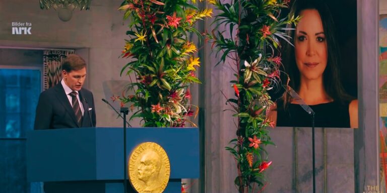 El Instituto Nobel confirma la filtración de Nobel a Machado pero no puede determinar cómo