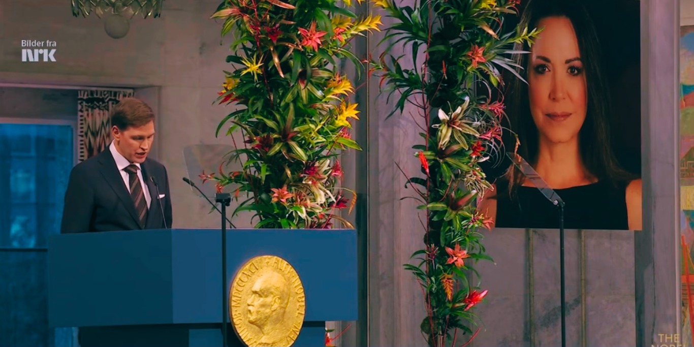 El Instituto Nobel confirma la filtración de Nobel a Machado pero no puede determinar cómo