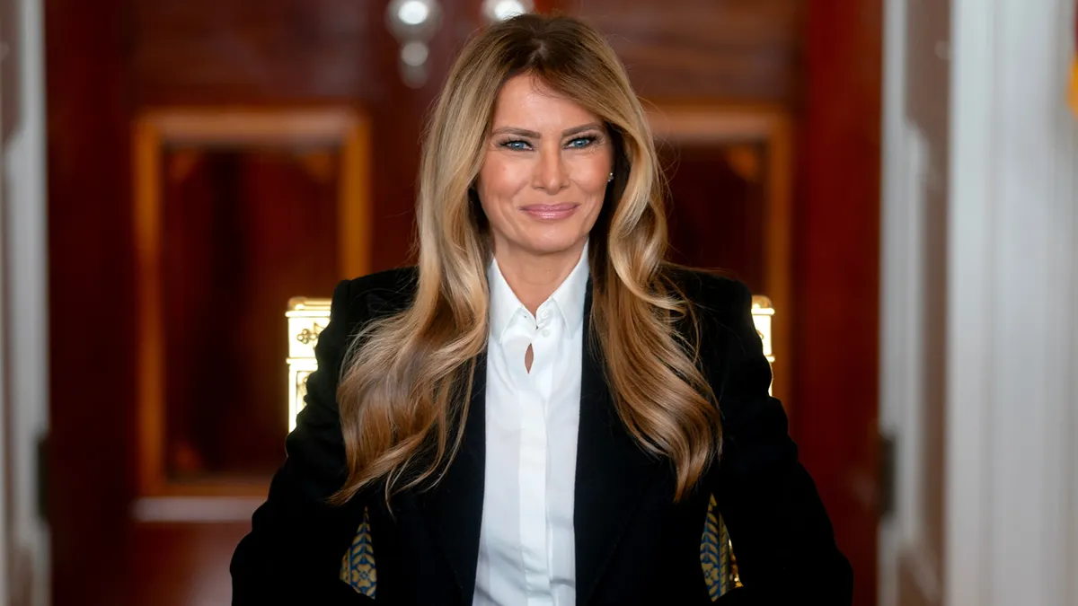 Encuesta sitúa a Melania Trump como la segunda primera dama menos popular en sondeo reciente
