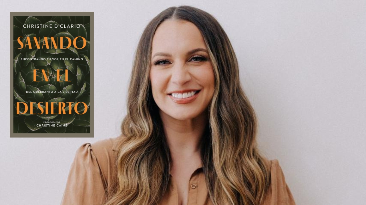 Christine D’Clario presenta su libro “Sanando en el desierto”, disponible el 3 de marzo de 2026