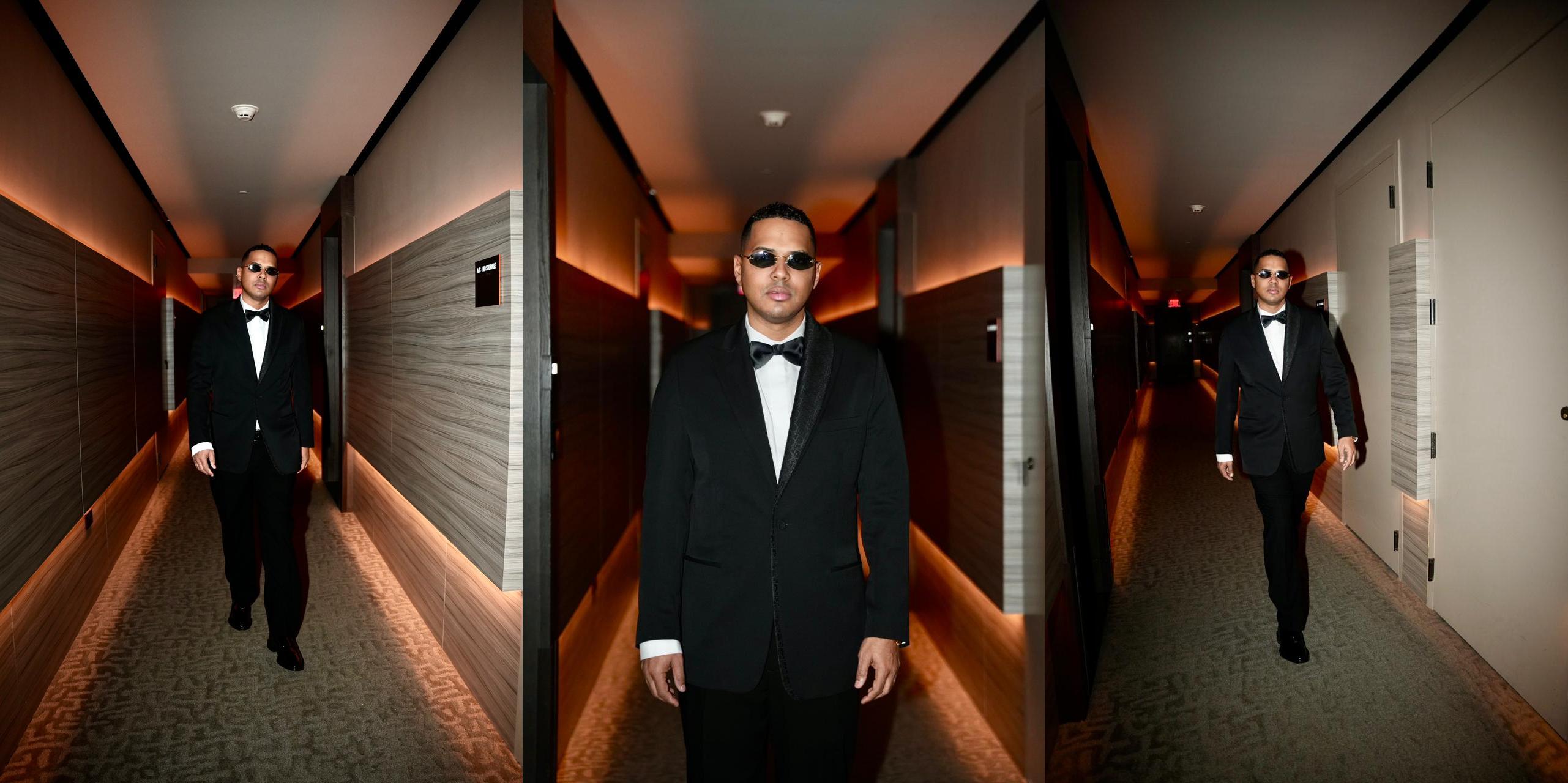 Santiago Matías impone elegancia con traje Dior en Premios Lo Nuestro