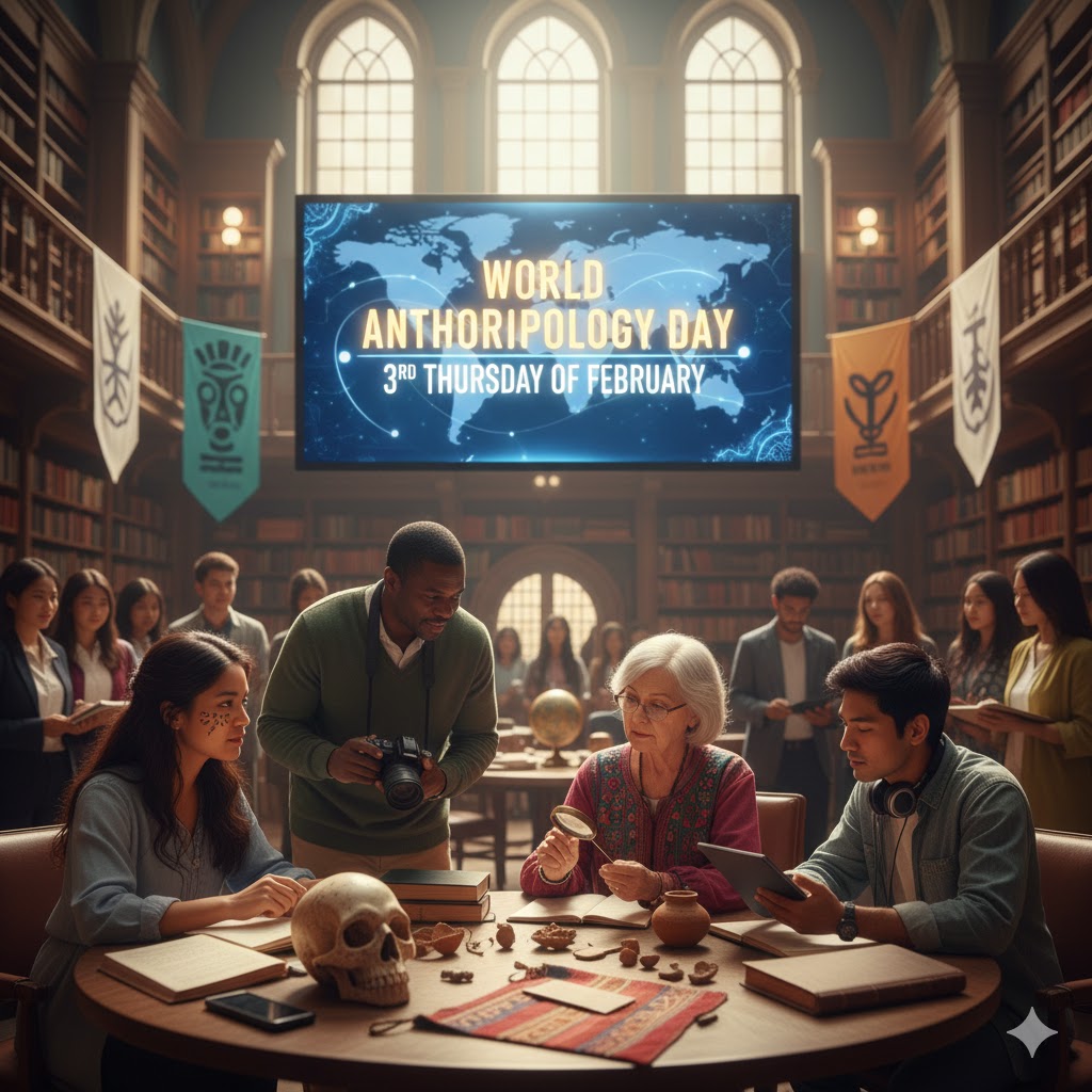 Día Mundial de la Antropología – Tercer jueves de febrero