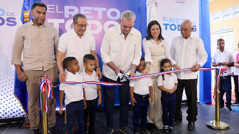 Abinader inaugura centro educativo inicial en honor a gobernadora Nelsy Cruz, fallecida en la tragedia Jet Set