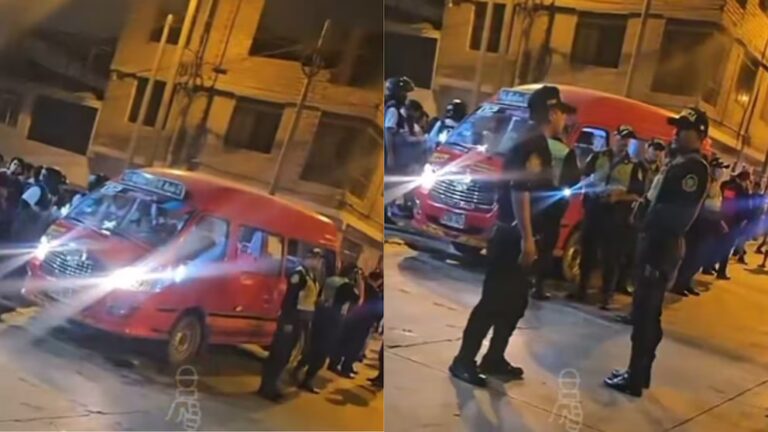 Tres muertos en ataque extorsivo a combi en SJM, Perú