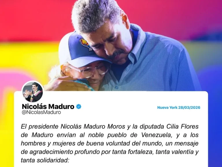 Maduro llama a la paz y la unión de Venezuela dos días después de su audiencia de juicio