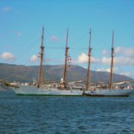 Buque escuela español Juan Sebastián de Elcano arriba a Santo Domingo en su crucero de instrucción