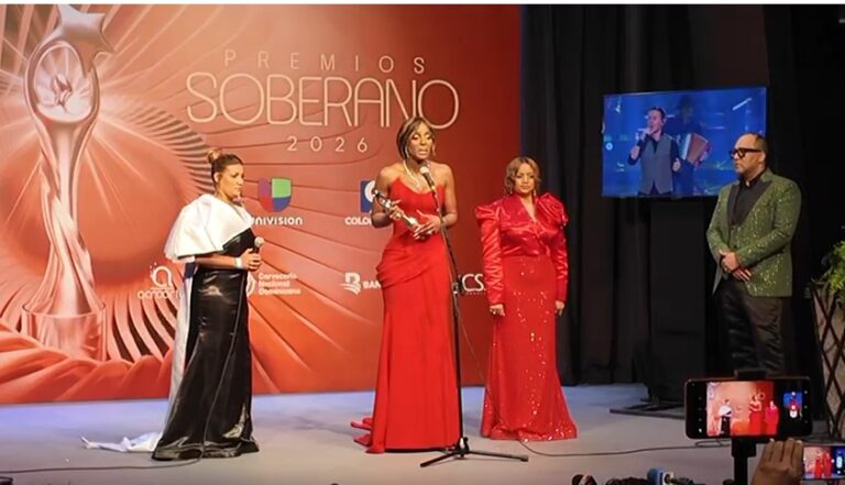 Amara La Negra anuncia su regreso a la música luego de recibir Soberano como Comunicadora Destacada en el Extranjero
