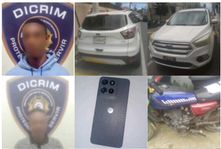 Policía arresta ocho personas en menos de 24 horas durante operativos en Espaillat y Hermanas Mirabal