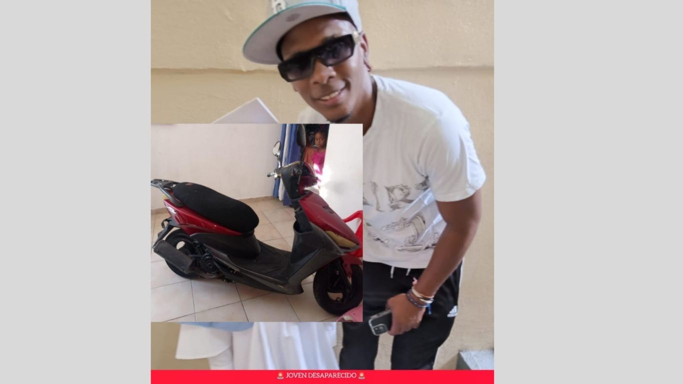 Reportan joven desaparecido en La Romana; familia pide ayuda urgente