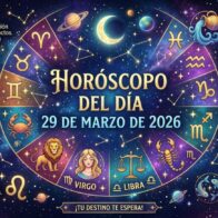 Horóscopo del 29 de marzo de 2026
