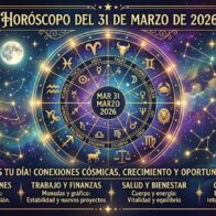 Horóscopo del 31 de marzo de 2026