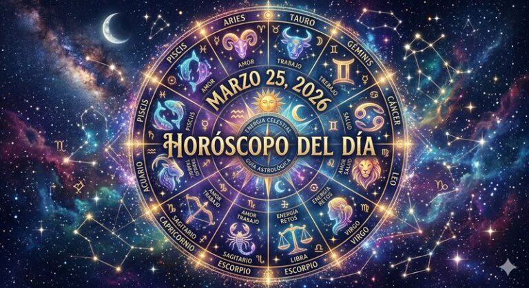 Horóscopo del 25 de marzo de 2026