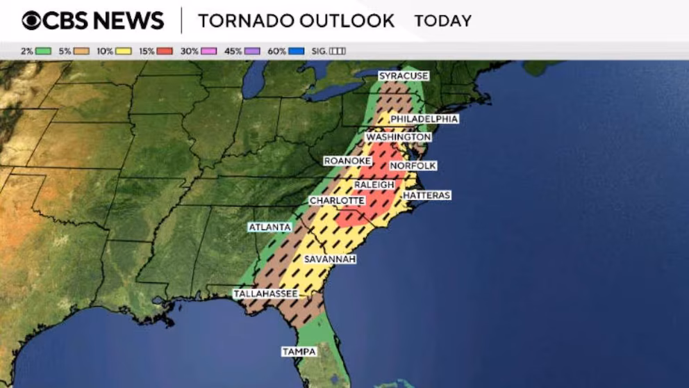 Frente frío avanzará por Estados Unidos con clima extremo esta semana