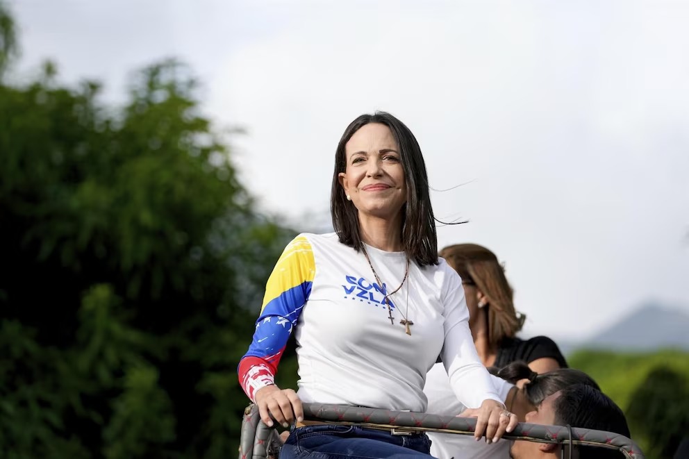María Corina Machado: "Seré candidata" en unas "elecciones limpias y libres" en Venezuela