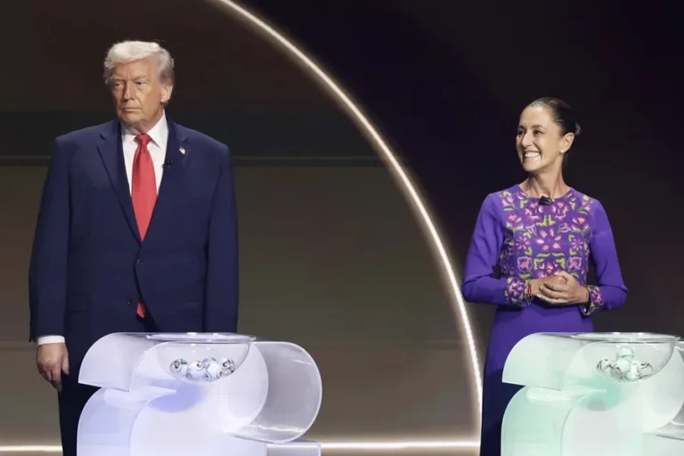 Trump insiste que Sheinbaum "no debería haber rechazado" su "ayuda" contra los carteles