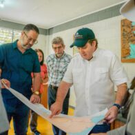 Paliza recorre puntos históricos de Jánico que formarán parte de la Ruta del Encuentro