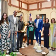 Al Horford agradece al presidente Luis Abinader y al ministro Kelvin Cruz por techado “La Tribu de Quisqueya”