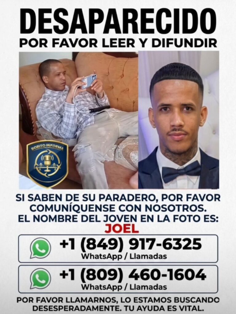 Reportan como desaparecido a joven con problemas mentales en Los Tres Brazos