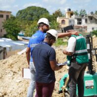 ONESVIE evalúa causas del colapso de edificación en Santo Domingo Norte y avanza en la elaboración de informe técnico