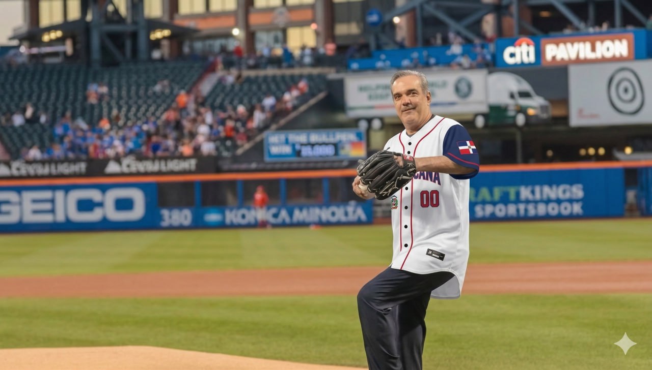 Abinader lanzará la primera bola en el juego inaugural del Clásico Mundial de Béisbol 2026