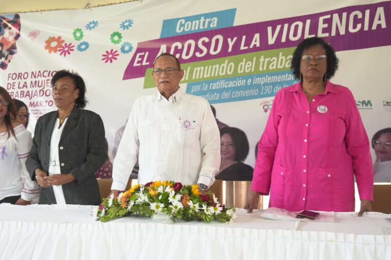 Sindicalistas impulsan foro nacional para enfrentar el acoso y la violencia laboral contra mujeres