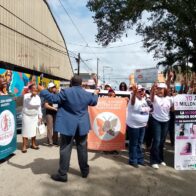Realizan marcha en conmemoración del Día Internacional de la Mujer en Santo Domingo Norte