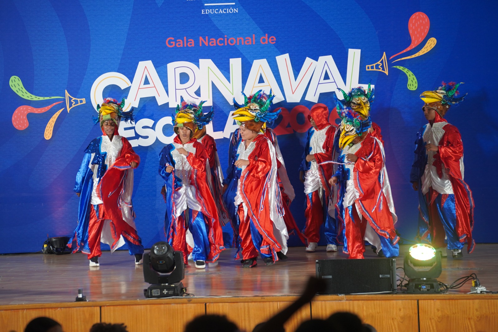 Ministerio de Educación celebra el talento y la creatividad estudiantil en la Gala Nacional de Carnaval Escolar 2026