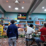 Barrios de la capital viven con entusiasmo el juego entre RD y Corea del Sur