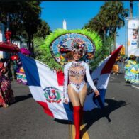 Delegación de Bonao brilla en el Desfile Nacional de Carnaval con colorido y tradición