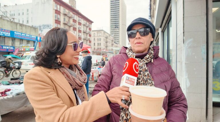 Dominicana mantiene viva la tradición vendiendo habichuelas con dulce en el Alto Manhattan