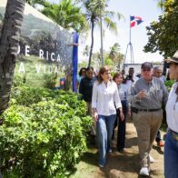 Raquel Peña visita la Feria Agropecuaria Nacional en su último día, previo a su clausura esta noche