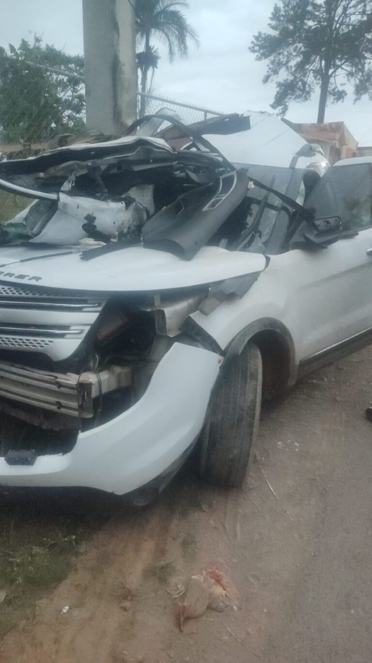 Dos mujeres fallecidas y una herida de gravedad es el resultado de accidente de tránsito en Cotuí