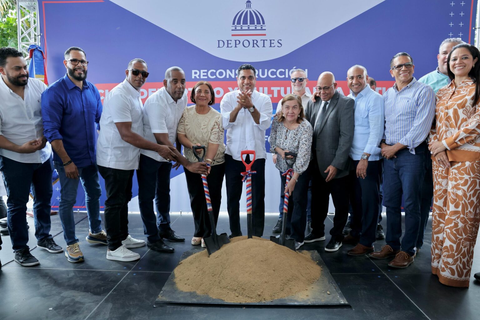 Ministro Kelvin Cruz inicia reconstrucción del Club La Matica con inversión de RD$32.8 millones