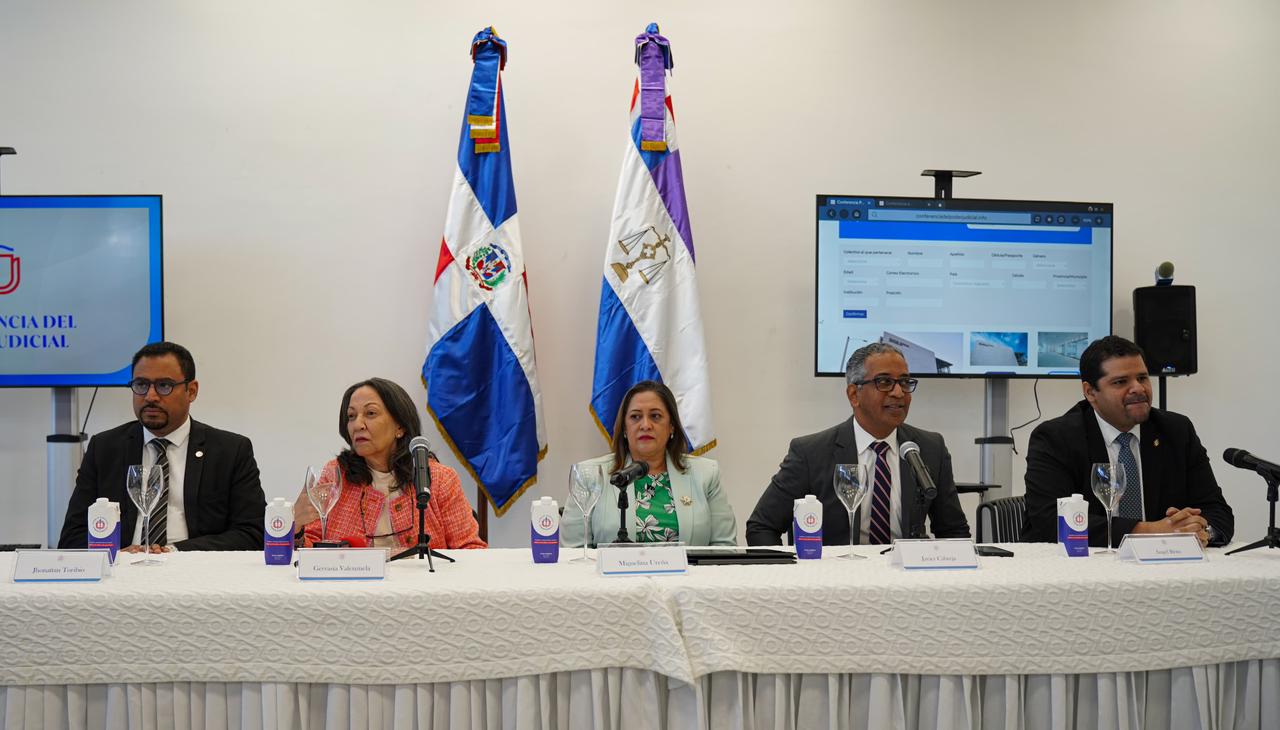 Poder Judicial impulsa diálogo nacional con conferencia sobre la justicia del futuro en RD