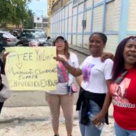 Fanáticas de Yailin protestan a las afueras de la cárcel y exigen su liberación