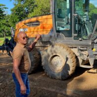 Gabriel Marte impulsa trabajos viales en comunidades de Boyá