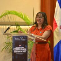 Presidenta de la WCA-RD, Tania de León.