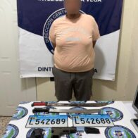 Dintel La Vega, apresa hombre con arma de fuego ilegal durante operativo