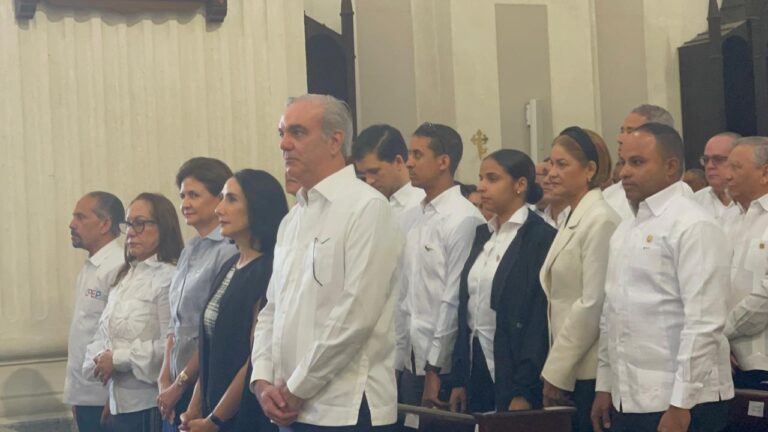Abinader asiste al Tedeum en Santiago por el 182 aniversario de la Batalla del 30 de Marzo