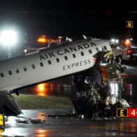 Encuentran la caja negra del avión de Air Canada Express y revelan minuto a minuto el caos previo al choque en LaGuardia