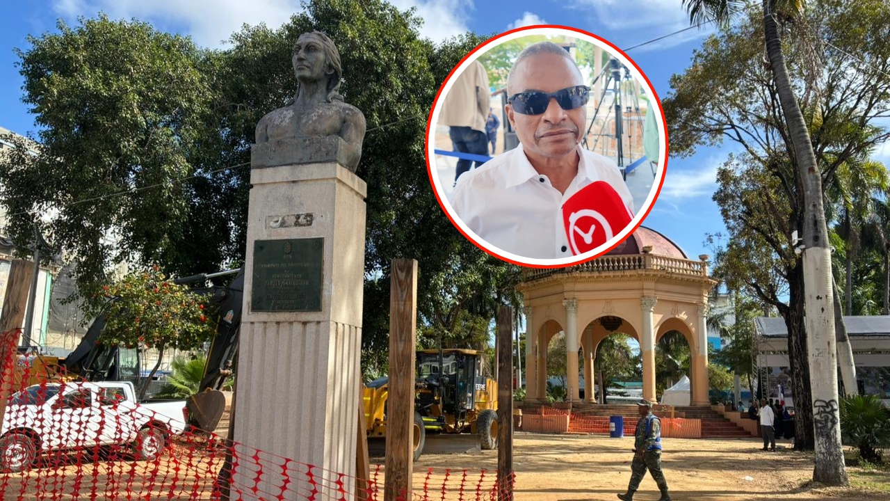 Comunitarios de Villa Francisca expresan satisfacción por inicio del remozamiento del Parque Enriquillo
