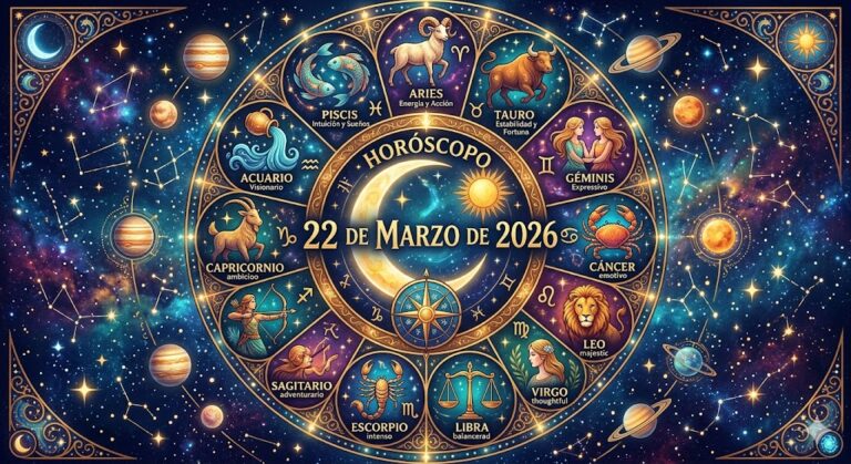 Horóscopo del 22 de marzo de 2026