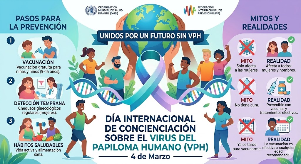 Día Internacional de Concienciación sobre el Virus del Papiloma Humano