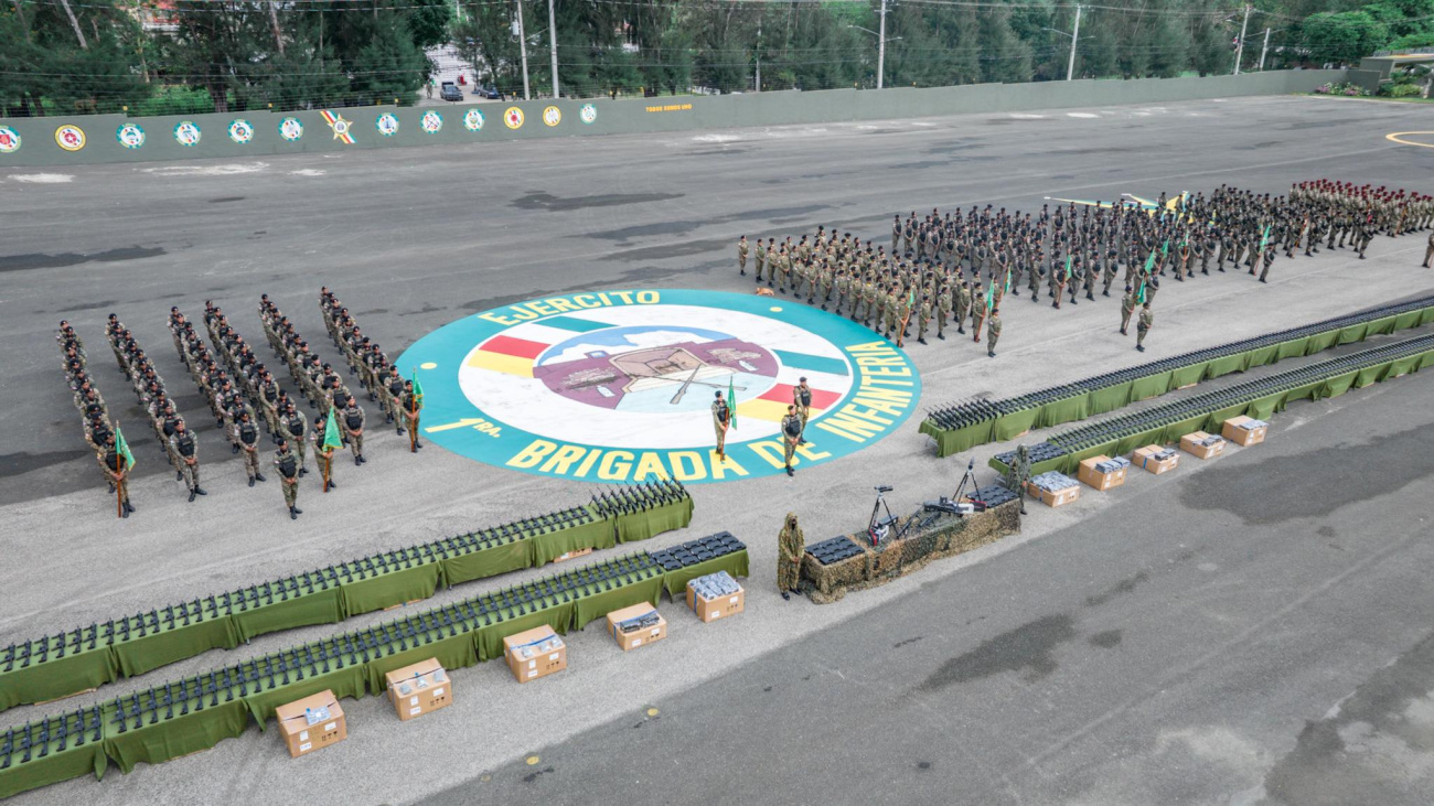 Ministerio de Defensa entrega moderno equipamiento al Ejército de República Dominicana